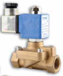 Клапан соленоидный для перегретой воды и пара 2/2 ходовой непрямого действия нормально открытый TORK T-BLN 203 Клапаны / вентили