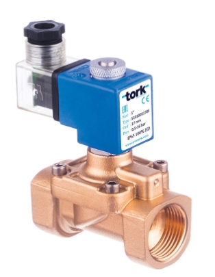 Клапан соленоидный для природного газа 2/2 ходовой прямого действия нормально закрытый TORK T-GGH 101.1,8 Клапаны / вентили