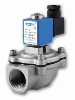 Клапан соленоидный импульсный 2/2 ходовой непрямого действия TORK T-P 502 230/50AC Клапаны / вентили
