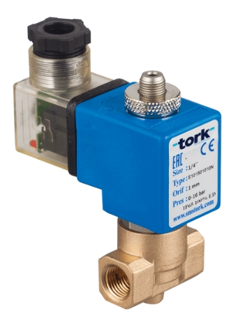 Клапан соленоидный 3/2 ходовой высокого давления TORK S1095.00.025 Клапаны / вентили