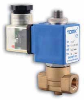 Клапан соленоидный общепромышленный 3/2 ходовой прямого действия нормально закрытый TORK T-G.3W 100 Клапаны / вентили