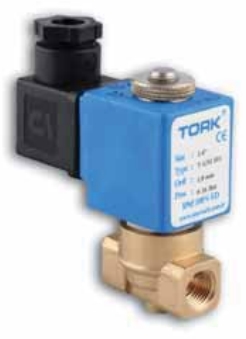 Клапан соленоидный высокого давления общепромышленный 2/2 ходовой прямого действия нормально закрытый TORK T-GH 101.1 S1013.01.010 Клапаны / вентили