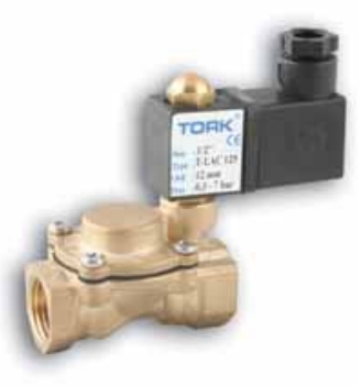 Клапан соленоидный с блокировкой 2/2 ходовой непрямого действия нормально закрытый TORK T-LAC1 103 Клапаны / вентили