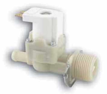 Клапан соленоидный для стиральных машин и воды нормально закрытый с корпусом из полиамида TORK T-PLM3 102 Клапаны / вентили