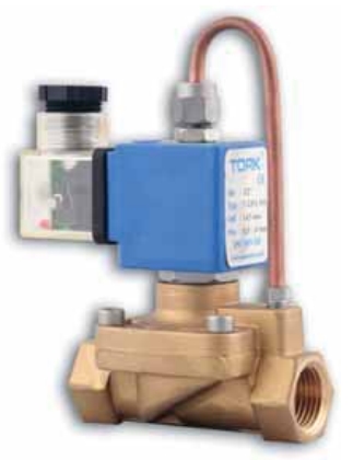 Клапан соленоидный топливный высокого давления 2/2 ходовой непрямого действия нормально открытый TORK T-YHA 403 Клапаны / вентили