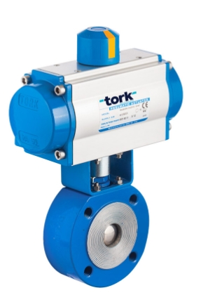 Клапан шаровой с пневмоприводом углеродистая сталь моноблочный TORK PAV 910.15 SR Клапаны / вентили